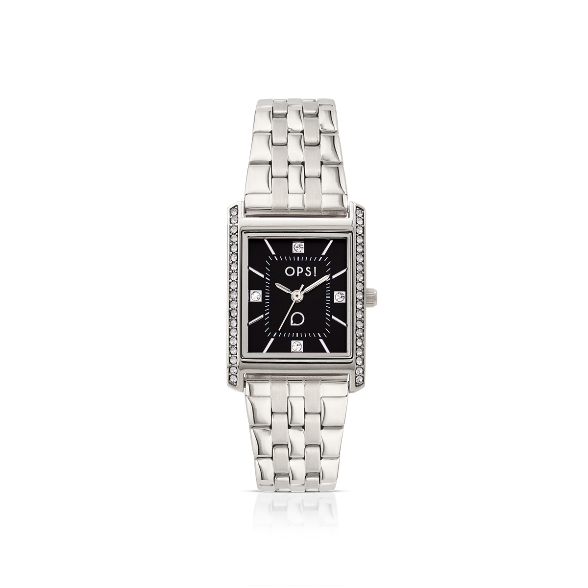 RULE watch with metal case and bracelet