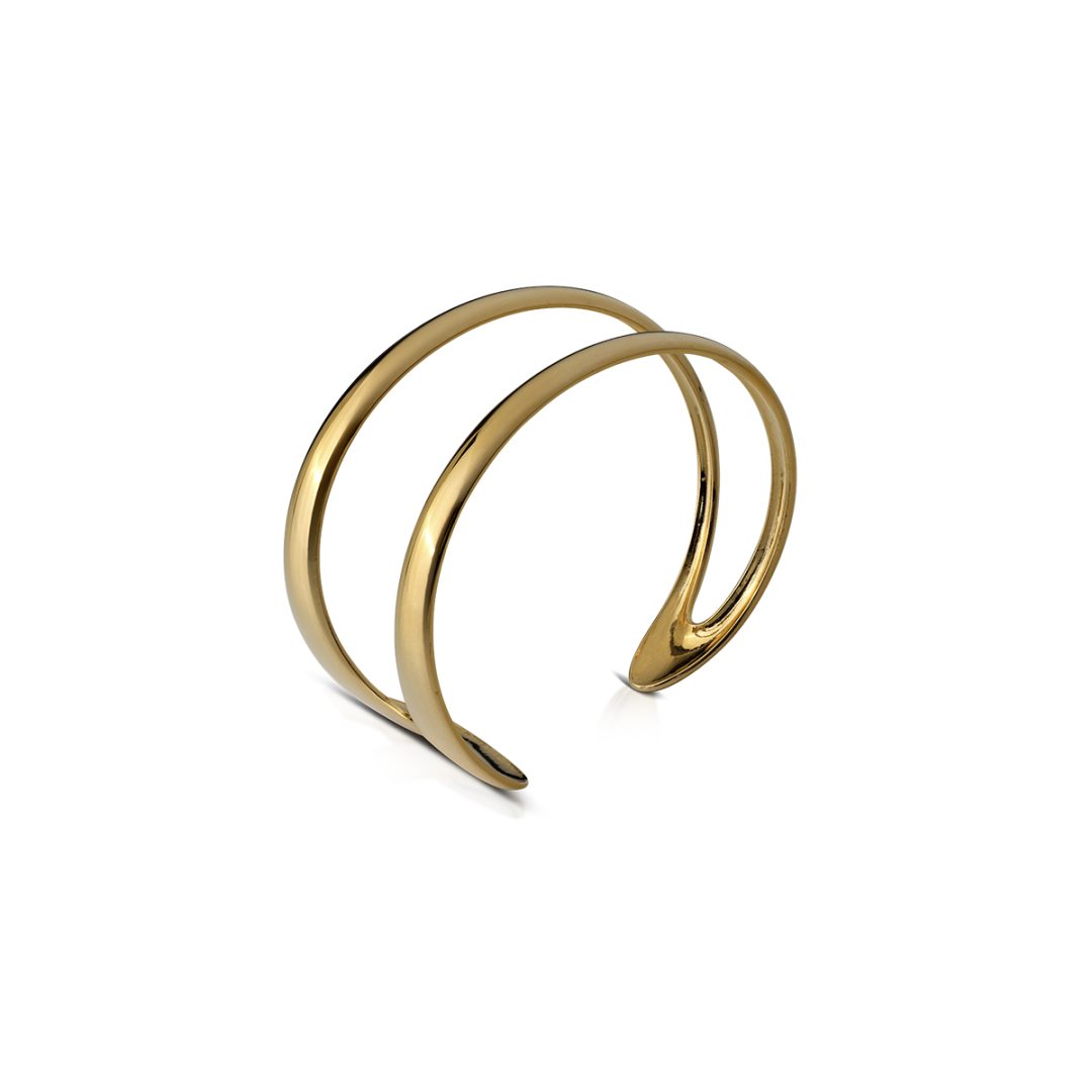 AURA bracciale rigido bangle liscio
