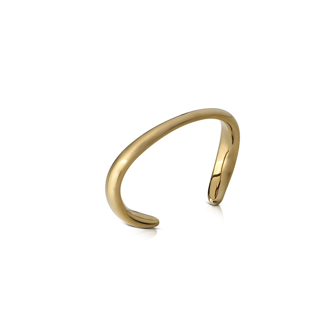 AURA bracciale rigido bangle liscio