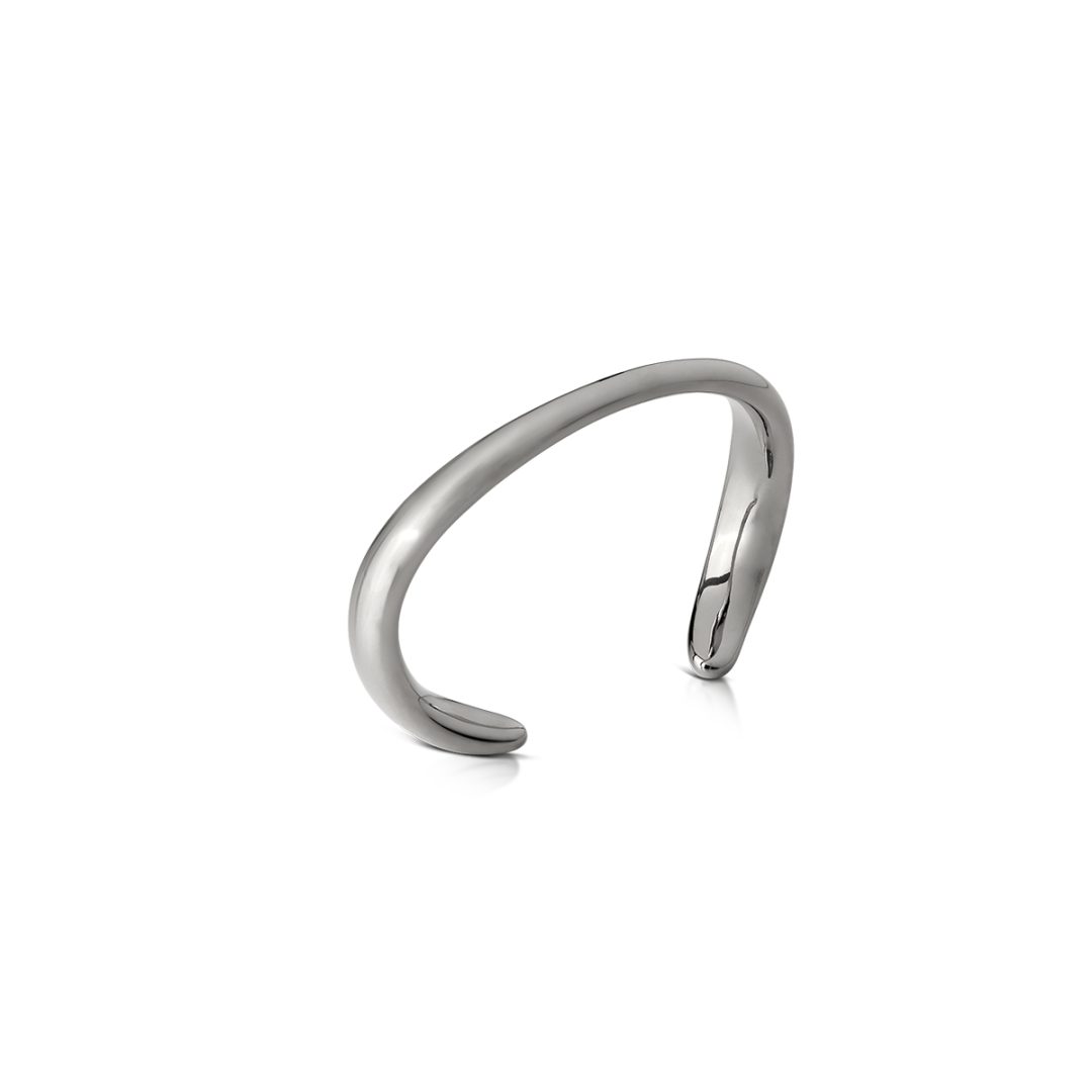 AURA bracciale rigido bangle liscio - immagine 2