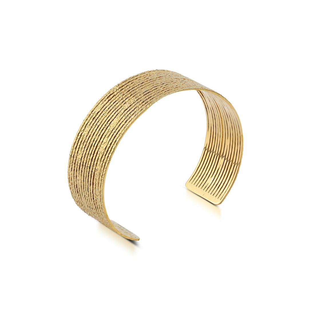 AURA hammered rigid bracelet (Copia)