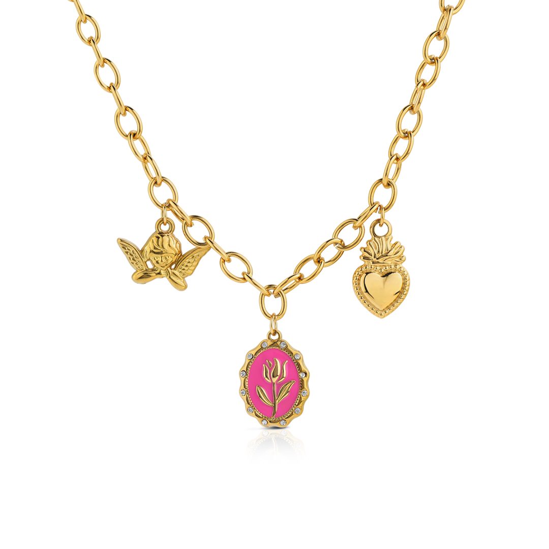 TALES collana tre charms
