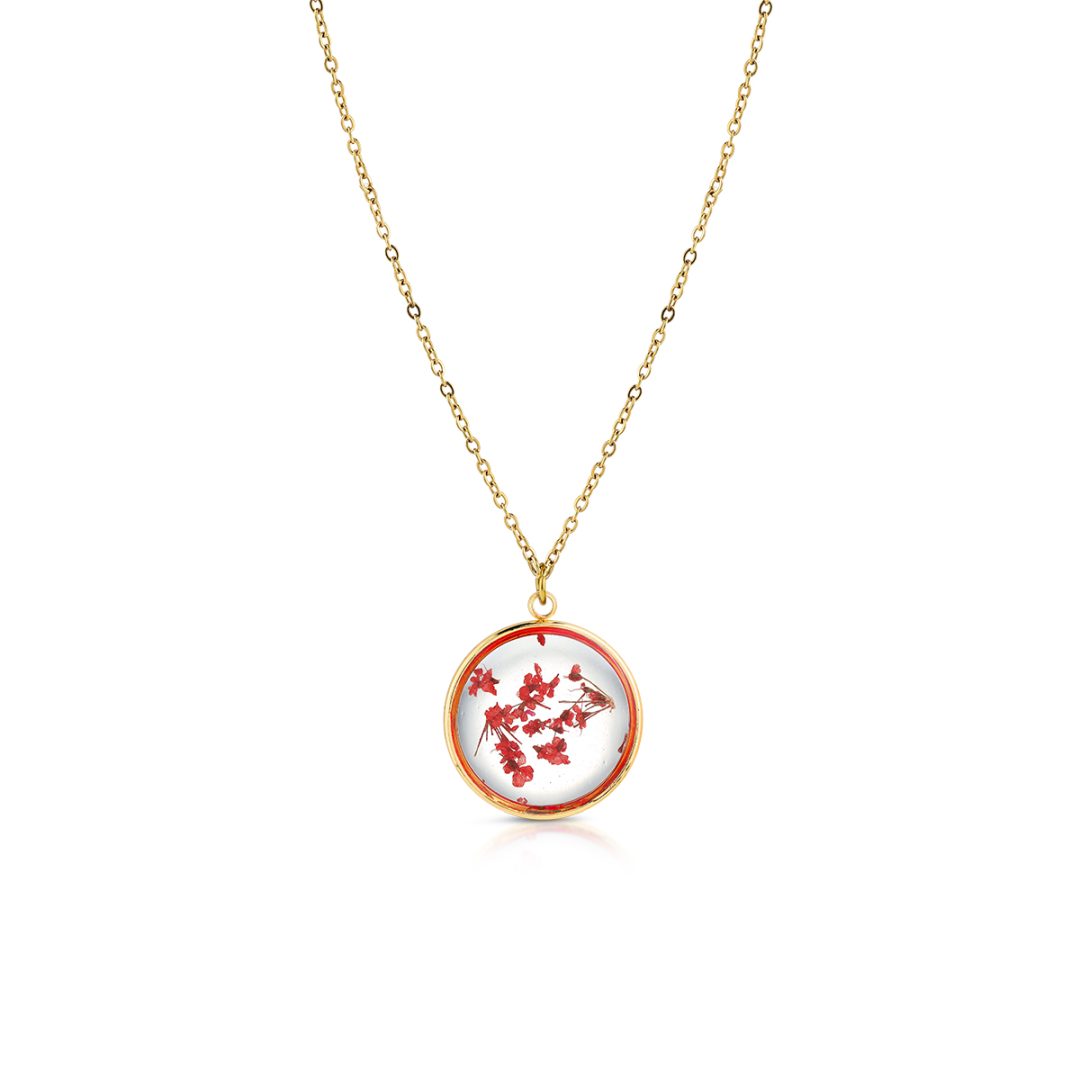 AMULET collana pendente trasparente