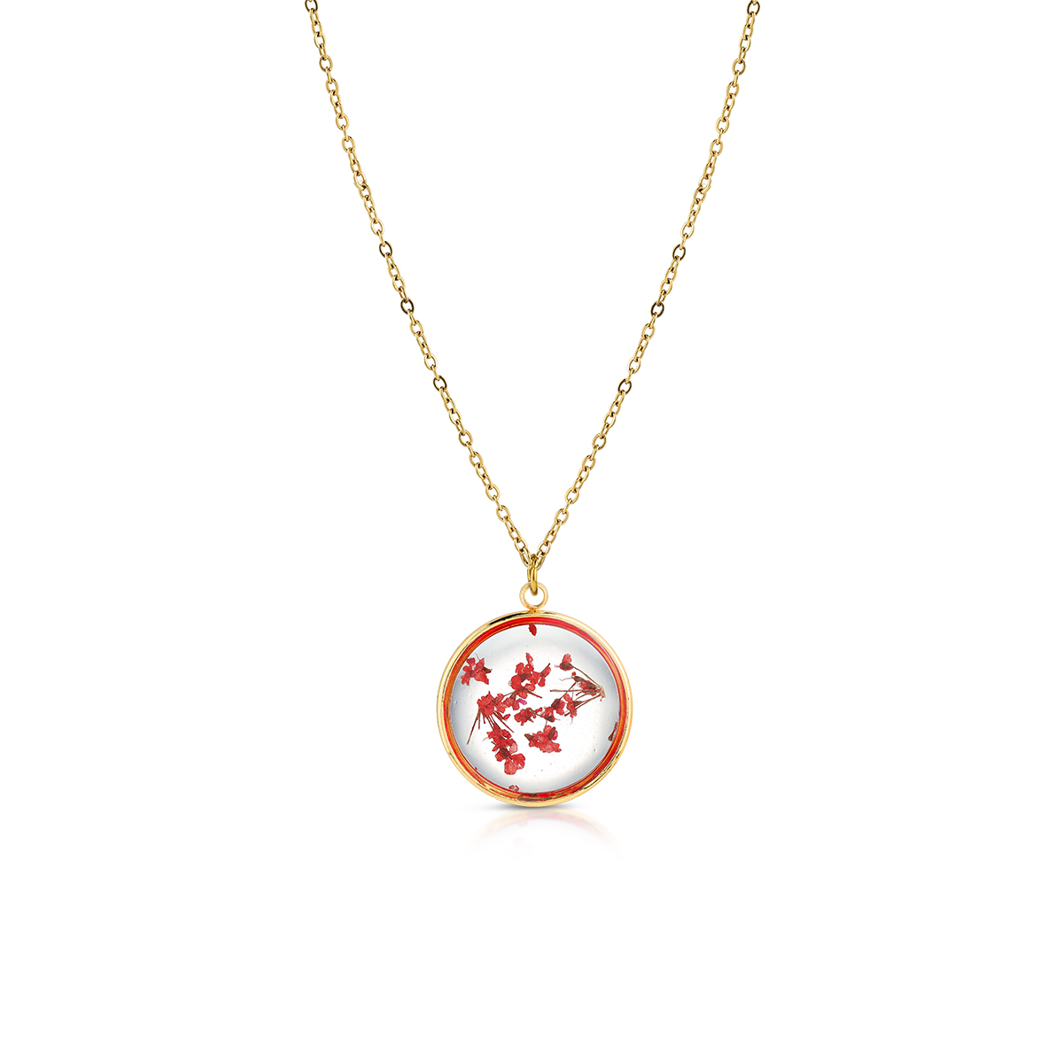 AMULET collana pendente trasparente