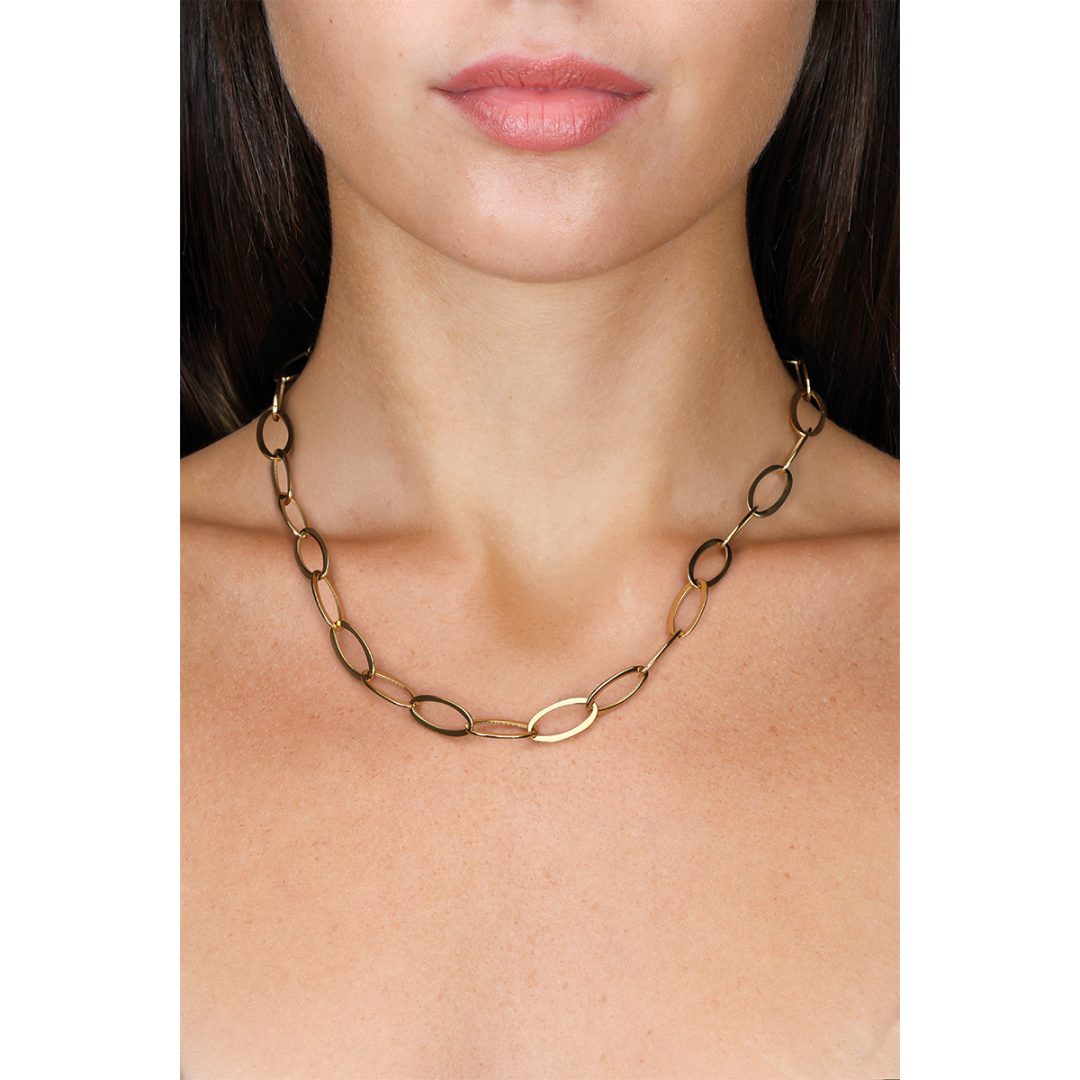 LINK collana catena forma ovale - immagine 2