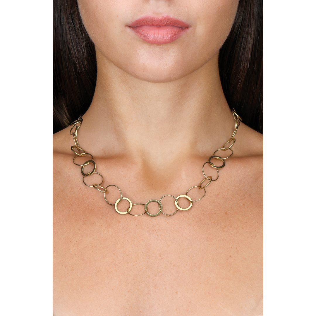 LINK collana catena forma cerchio - immagine 2