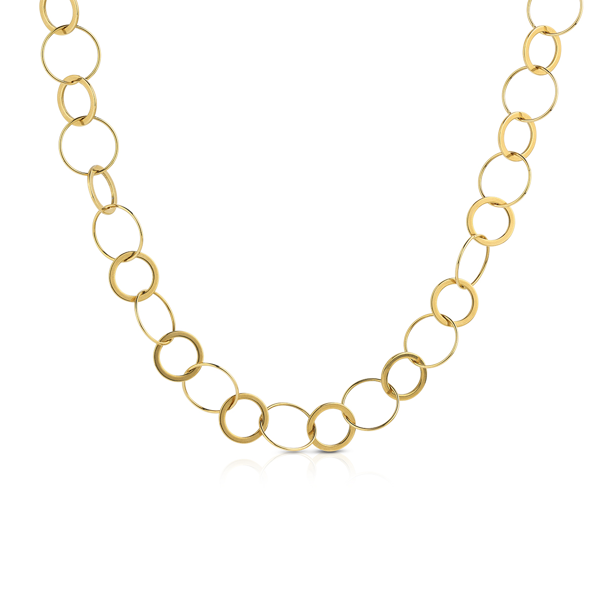 LINK Circle chain necklace