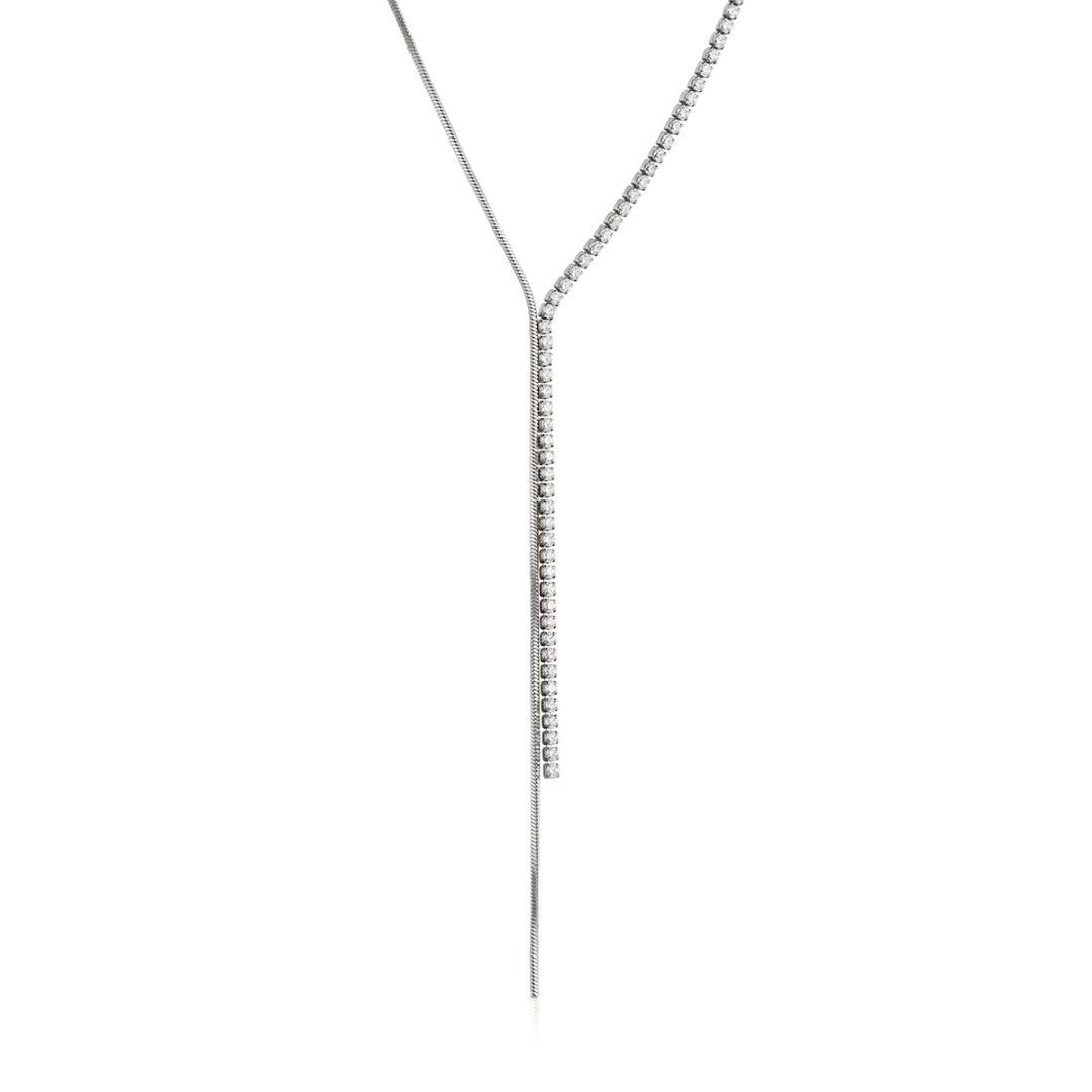 MULTILINE collana tennis e catena schiava - immagine 3