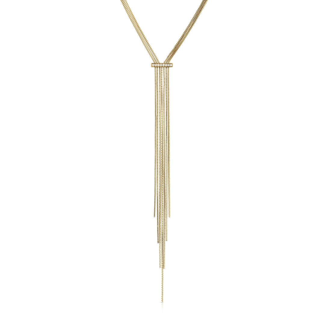 MULTILINE collana catena schiava con link centrale