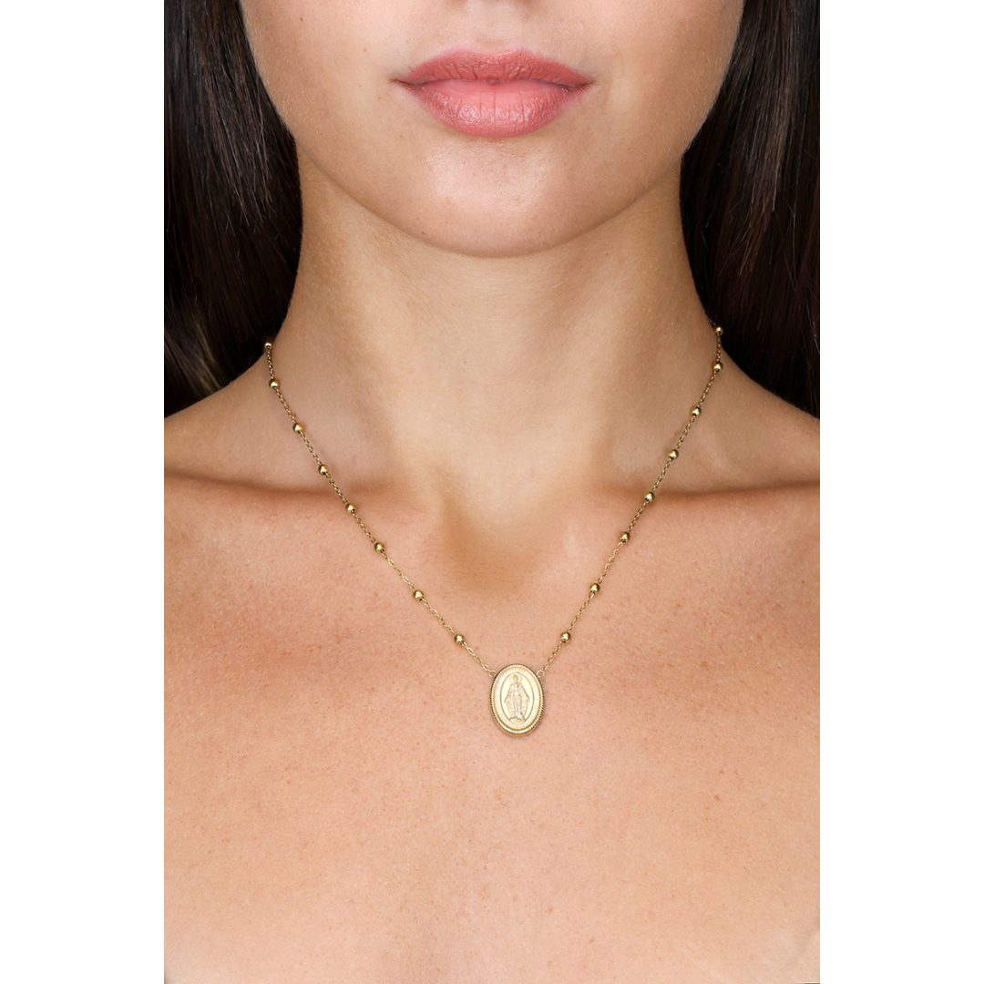 FAITH collana con pendente sacro - immagine 3